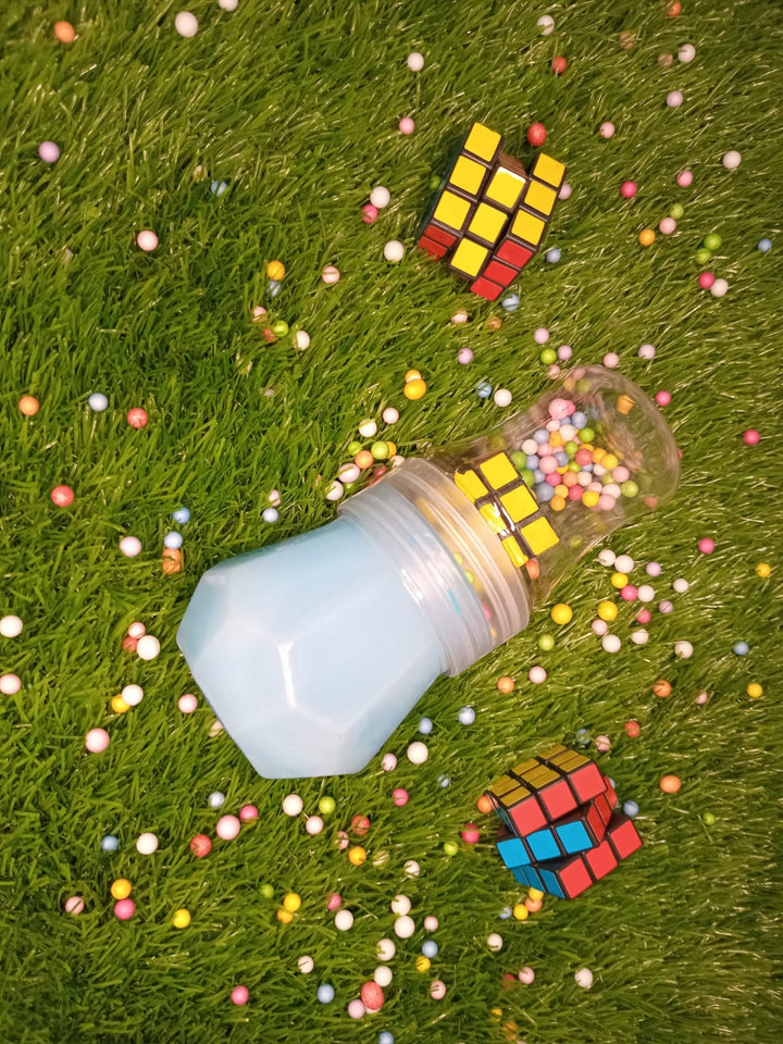 Slime Magic Cube Bottle For kids