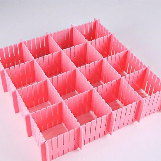 Drawer Organizer Partition For Drawer - 4 Pcs