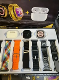 H20 Smart Watch With Airpods - H20 Ultra Smart Watch 10 in 1 - H20 Ultra Smart Watch with Airpods Ultra 2 Smart Watch with Earbuds Watch Earbuds Ultra 9 Smart Watch Airpods Watch Airpods  Touch Watch Mobile Watch Ultra with Airpods