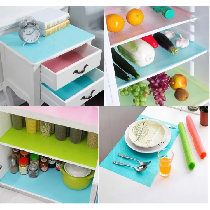 Fridge Mats, Refrigerator Liners Sheet, Kitchen Mat, Wardrobe Mat, Shelf Mat