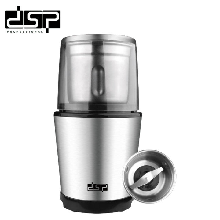 DSP KA3036 Premium Coffee and Spices Grinder 300W Power, Stainless Steel Material - Imported Goods