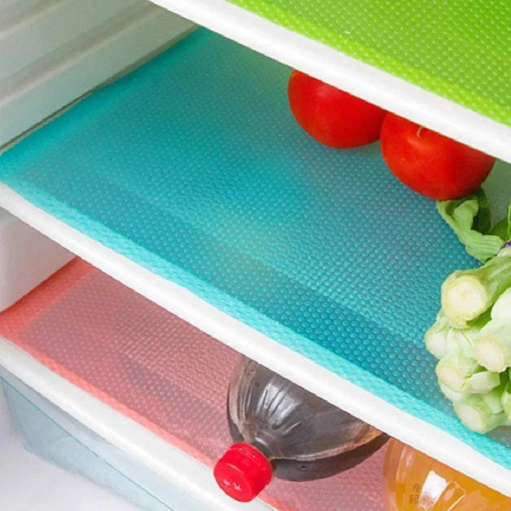 Fridge Mats, Refrigerator Liners Sheet, Kitchen Mat, Wardrobe Mat, Shelf Mat