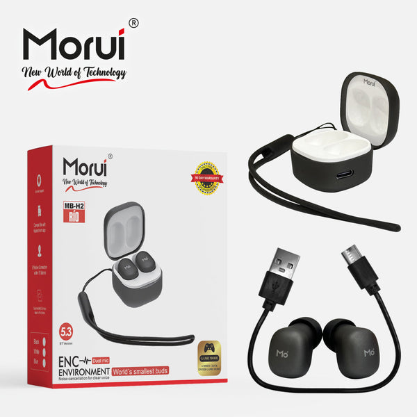 RIO - H2 World's Smallest Earbuds - Morui Brand