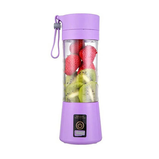 USB Rechargeable Juicer Blender 6 Blades Electric Blender Mini Portable Personal Size Juicer Cup USB Rechargeable Mixer Food Grade Portable Fruit Juicer Machine USB Rechargeable Juicer Blender 6 Blades Electric Blender