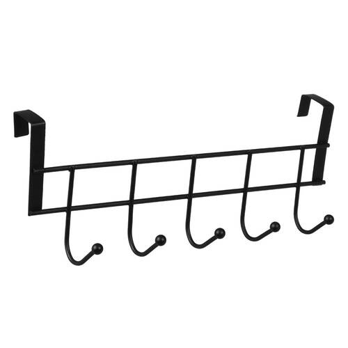 Stainless Steel 5-Hook Kitchen Cabinet Door Hook Bathroom Organizer Hanger Hooks Towel Hat Coat Clothes Cabinet Draw Door hook