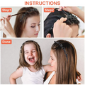 1 Pcs Black Braider Hair Style Twister Hair Band Non Slip Hairband Brown Double Hairstyle Hair Pin Clip Hair Styling New Fashion Hair Bands Women Girls Hair Accessories Hair Hoop Double Layer Band Twist Plait Clip Front Hair Clips Headband Beauty Tool