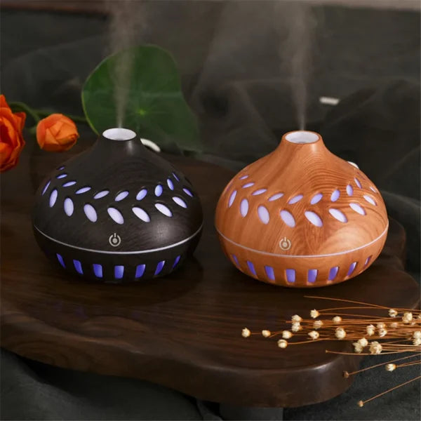 Leaf Design H20 Humidifier – Vibrant Color Options